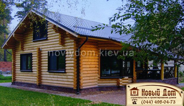 Проект деревянного дома№022