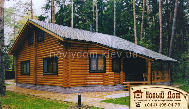 Проект деревянного дома№021