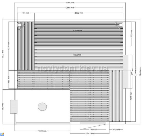 Проект сауны №006