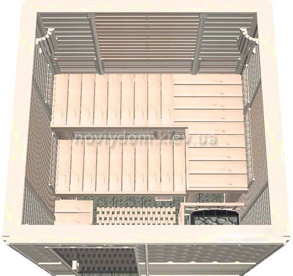 Проект сауны №012