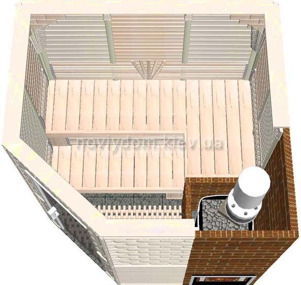 Проект сауны №014
