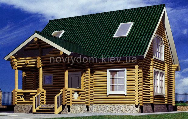 Проект деревянного дома№106