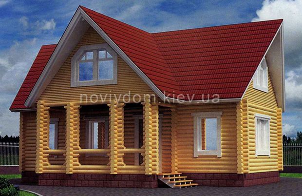 Проект деревянного дома№109