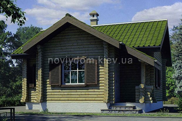 Проект деревянного дома№113 Проект деревянного дома№113