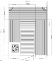 Проект сауны №003
