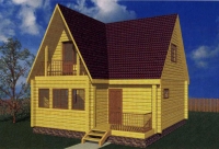 Проект деревянного дома№188