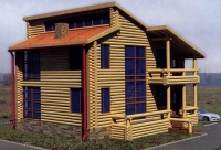 Проект деревянного дома№182