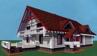 Проект деревянного дома№167