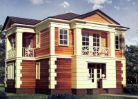 Проект деревянного дома№156